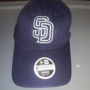 New Era Womens 9twenty baseball Cap Hat San Diego Blue‎ Adjustable